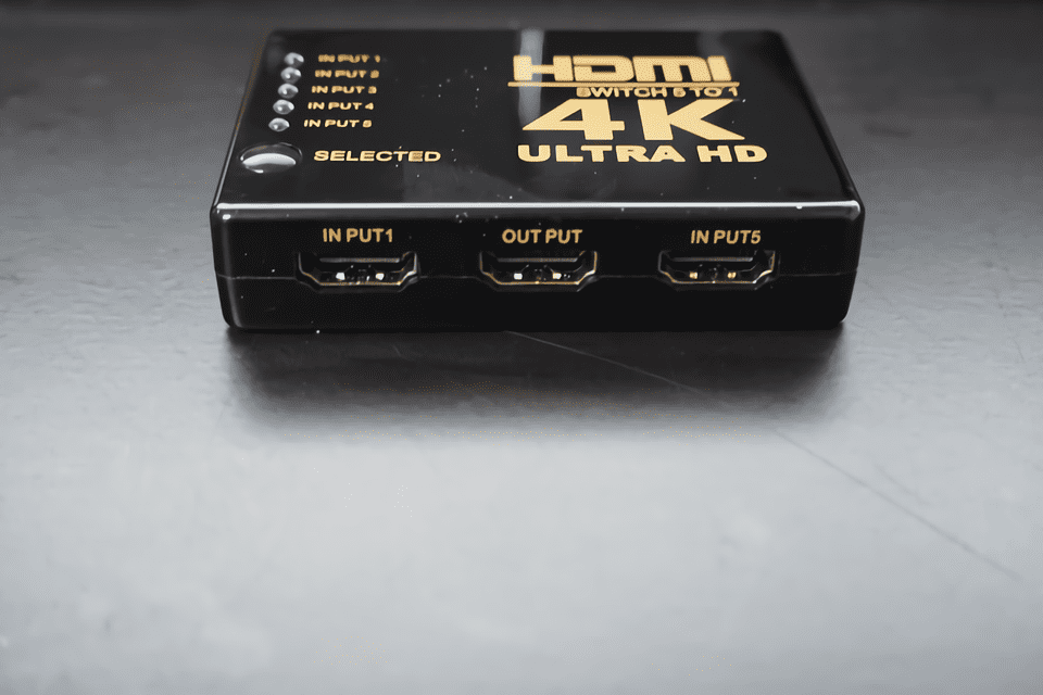 HDMIセレクター - 本体前面
