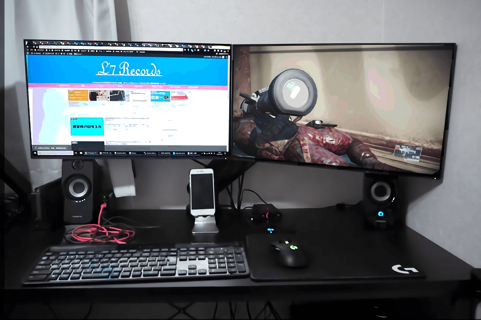 トリプルディスプレイ導入で効率アップ マルチディスプレイ化におすすめなガジェットを紹介します L 7 Records