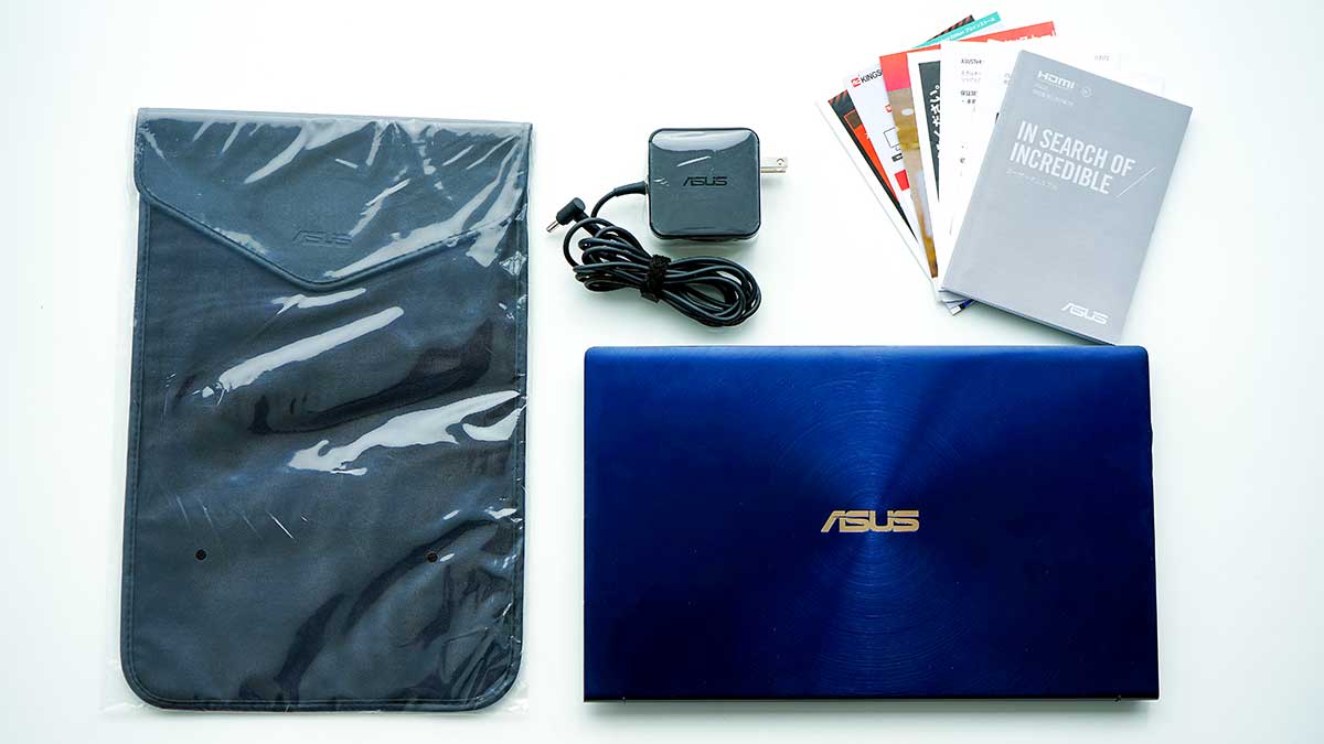 ZenBook 14 ASUS UX434FL - 付属品