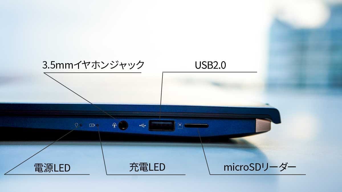 ZenBook 14 ASUS UX434FL - 右側面