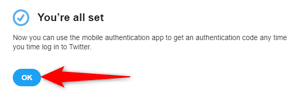Google Authenticator - 設定完了
